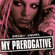 Britney Spears – “My Prerogative<cite>” </cite>single cover