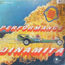 Performance – “Dynamite Dragster” / “Headline” Spanish single cover