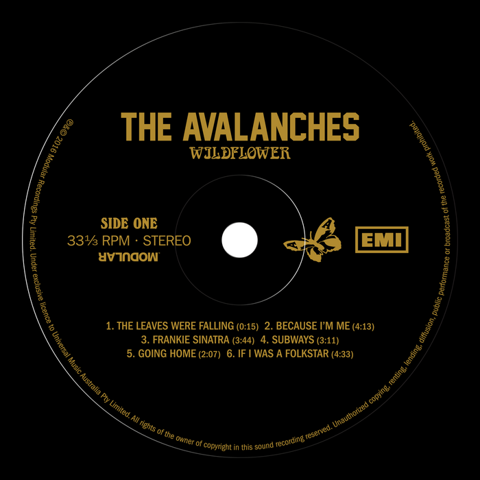 Vinyl record label