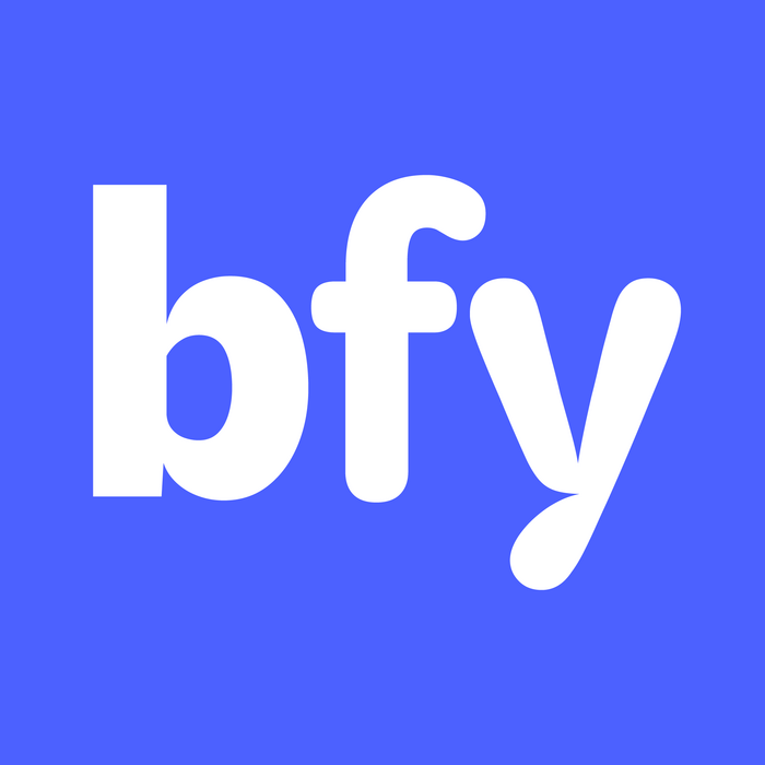 The compact version of the logo as seen for the favicon retains the combination of Kit Sans and Kit Round.
