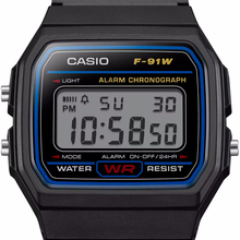 Casio F91-W watch
