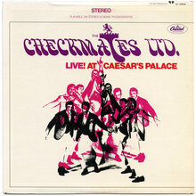 The Checkmates Ltd. – <cite>Live! At Caesar’s Palace</cite> album art