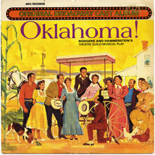 <cite>Oklahoma!</cite> album art, MCA Records