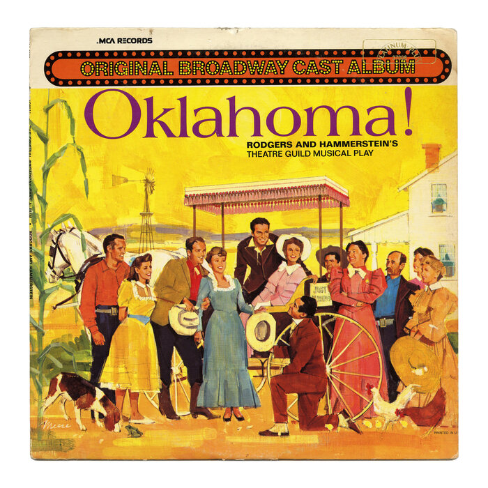 Oklahoma! album art, MCA Records