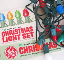 General Electric Christmas Light Set