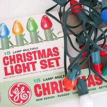 General Electric Christmas Light Set