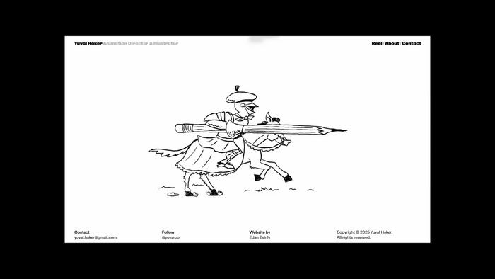 Yuval Haker portfolio website 5