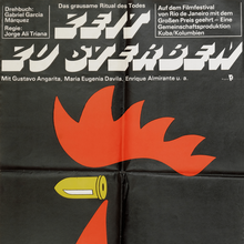 <cite>Zeit zu sterben</cite> German movie poster