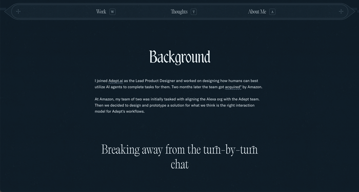 Haley Park website 3