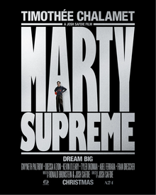 <cite>Marty Supreme</cite> movie logo and posters