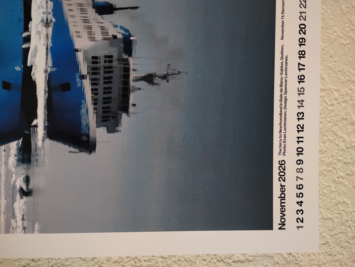 Photos of Southern Canada wall calendar 5