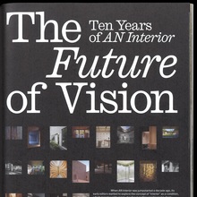 <cite>AN Interior</cite> magazine, Tenth Anniversary Issue