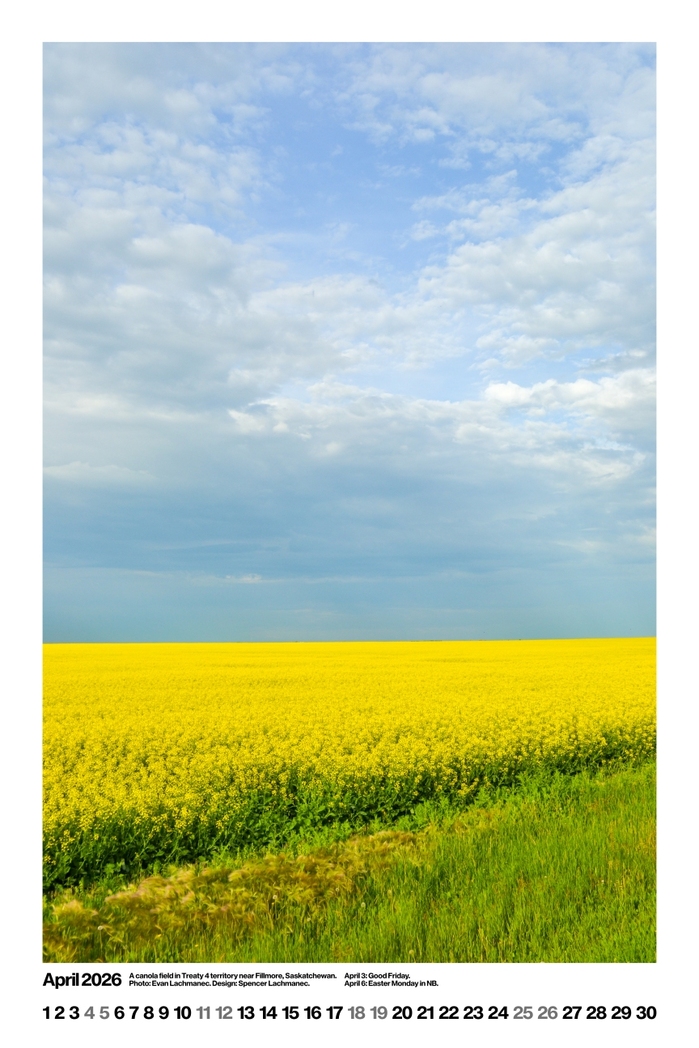 Photos of Southern Canada wall calendar 3