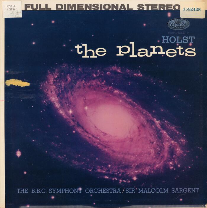 BBC Symphony Orchestra – The Planets by Gustav Holst album art