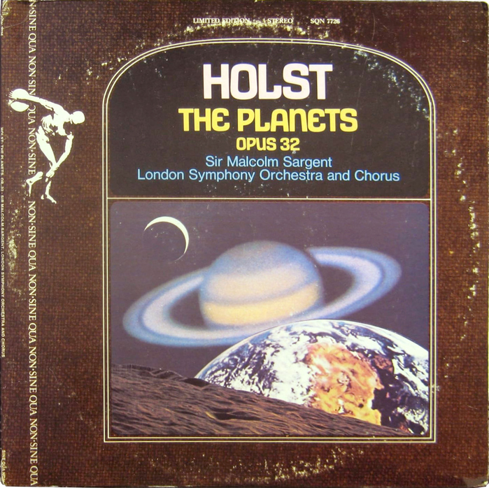 London Symphony Orchestra – The Planets by Gustav Holst album art, Sine Qua Non 1