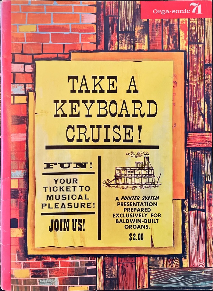 Take a Keyboard Cruise! organ instructional book 1