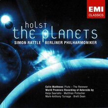 Berliner Philharmoniker<span> – <cite>The Planets</cite> by Gustav Holst album art</span>