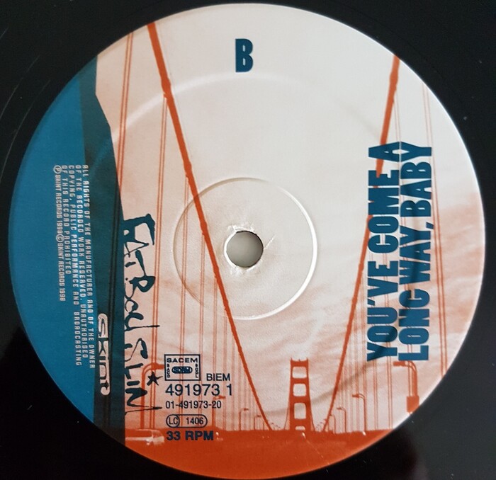 Fatboy Slim – You’ve Come A Long Way, Baby album art 4