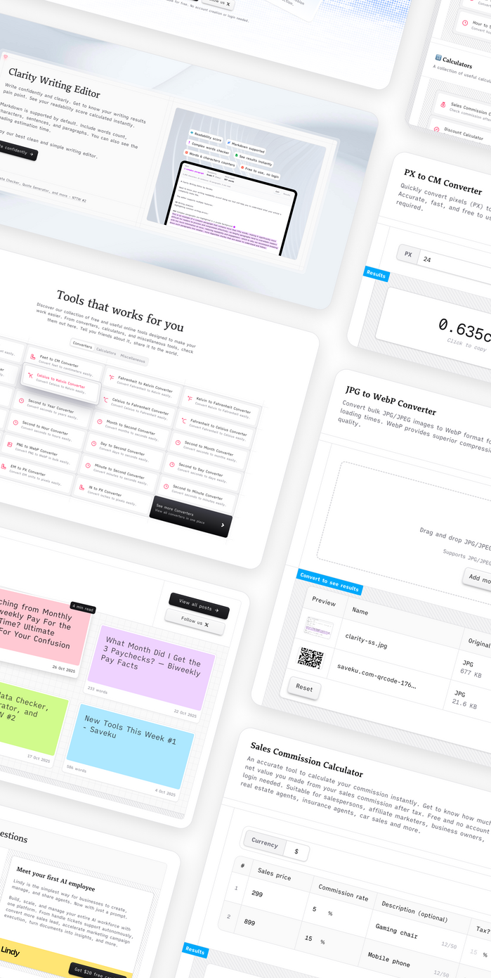 Saveku website redesign 3