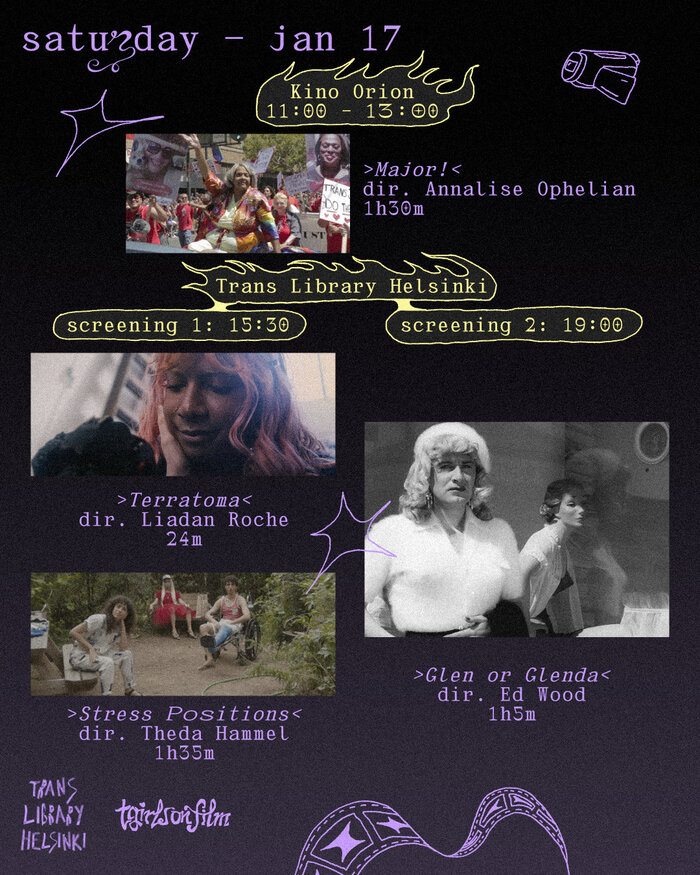 Schedule for day 2 of the festival