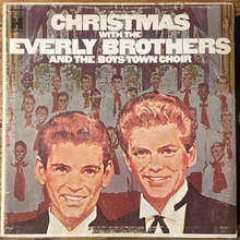 <cite>Christmas with the Everly Brothers</cite> album art