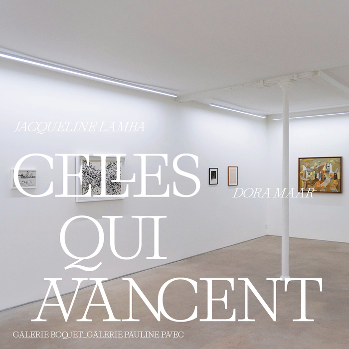 Jacqueline Lamba / Dora Maar – Celles qui avancent exhibition poster and booklet 1