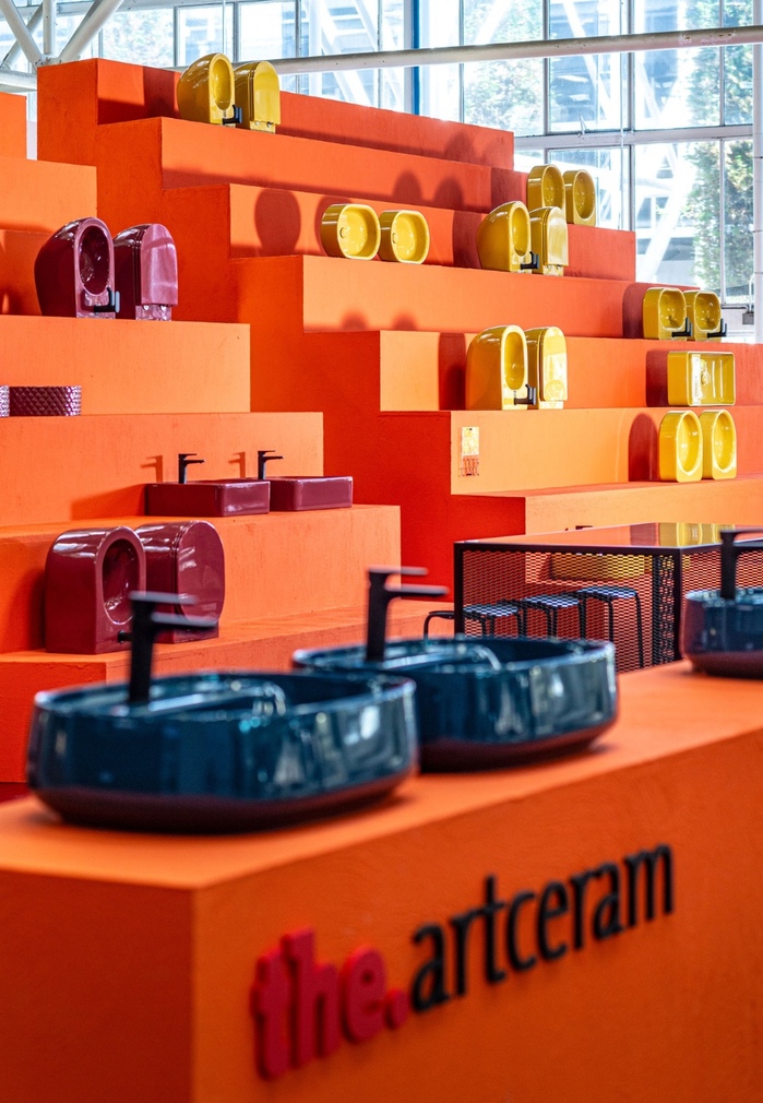 the.artceram exhibiting at Cersaie, the international exhibition of ceramic tiles and bathroom furnishings