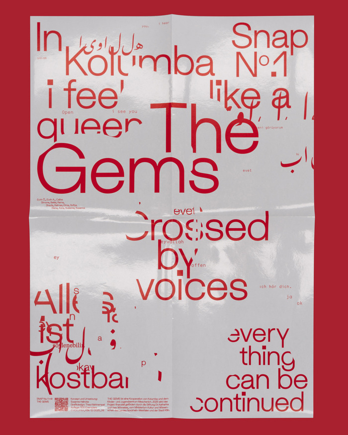 Snap No.1, “The Gems”, Kolumba 2