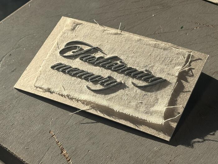 Fashioning Memory by Vera Abdulina 2