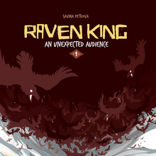 <cite>Raven King</cite> comics by <span>Savina Petkova</span>
