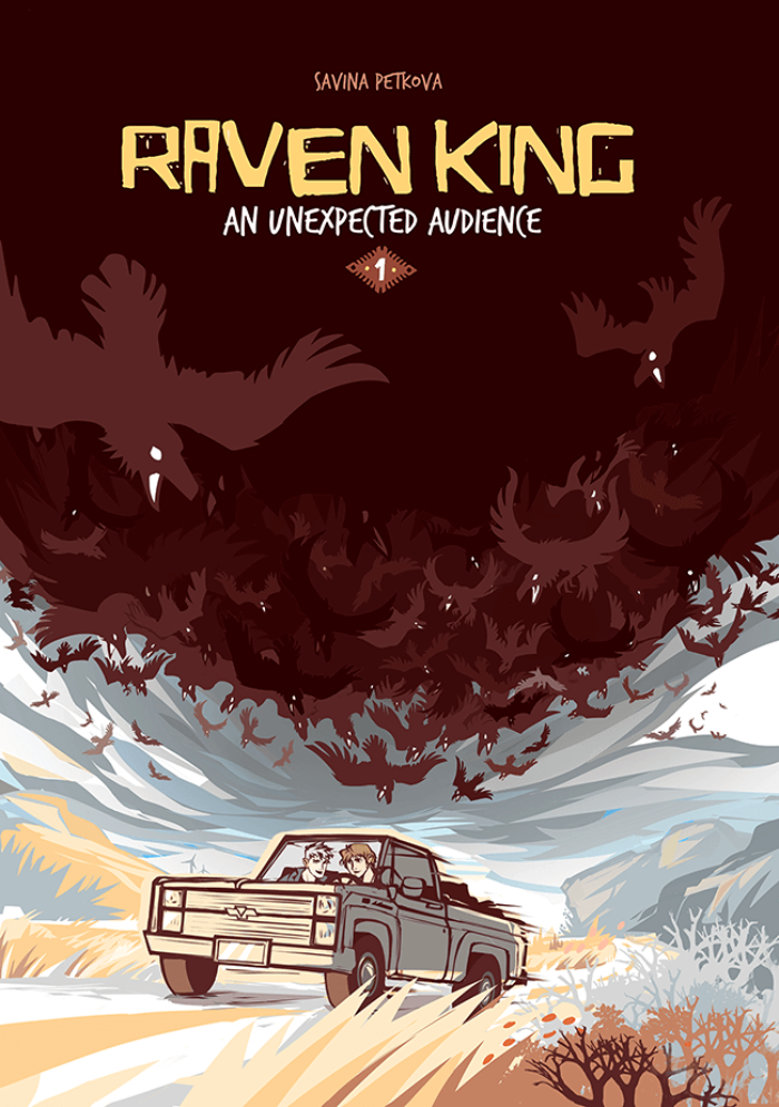 Raven King comics by Savina Petkova 1