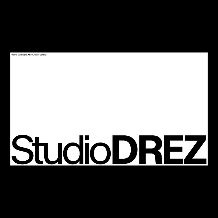Studio Drez portfolio website 1