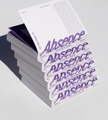 <cite><span><span>Soapbox</span></span></cite> issue 6.0, “On the Uses of Absence”