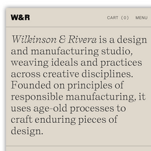 Wilkinson &amp; Rivera