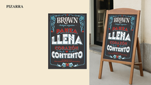 Brown, Bodegón argentino branding
