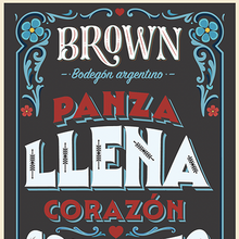 Brown, Bodegón argentino branding