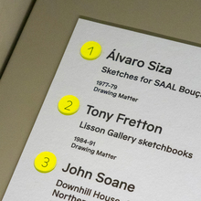 <cite><span></span> </cite><span><cite>Soane and Modernism: Make It New</cite> exhibition</span>