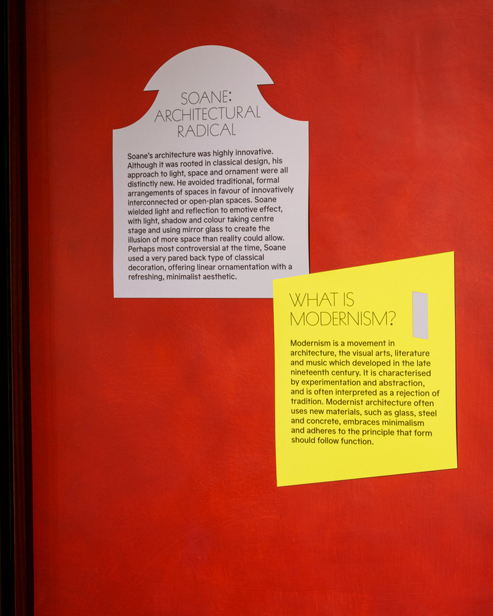 Soane and Modernism: Make It New exhibition 8