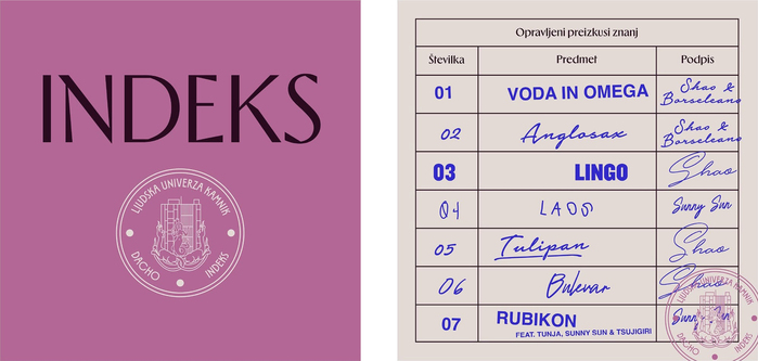 Dacho – Indeks album art 2