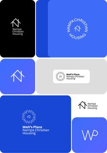 Nampa Christian Housing brand identity