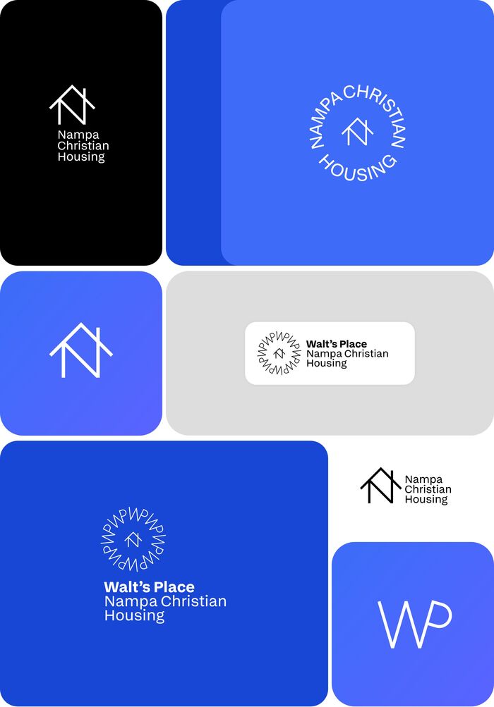 Nampa Christian Housing brand identity 4