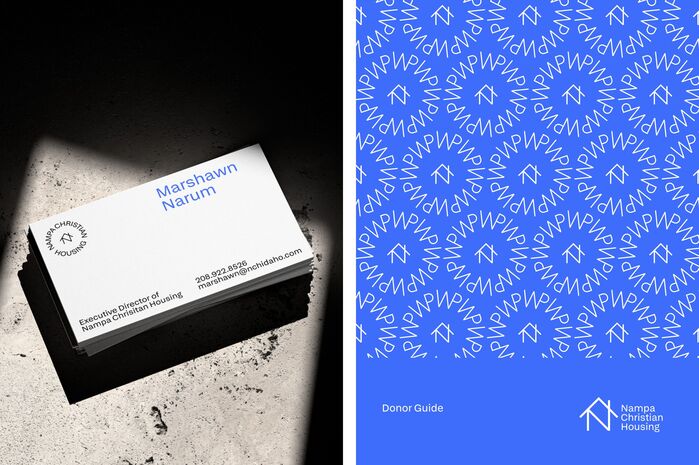 Nampa Christian Housing brand identity 3