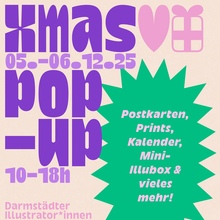 Darmstadt Xmas Pop-Up poster