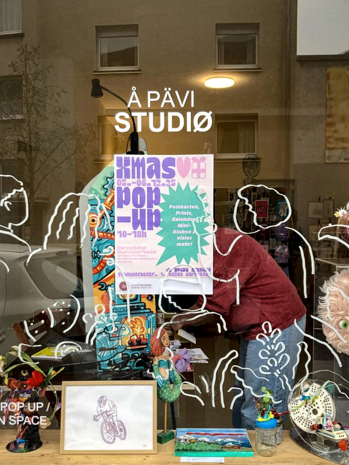 Darmstadt Xmas Pop-Up poster 2