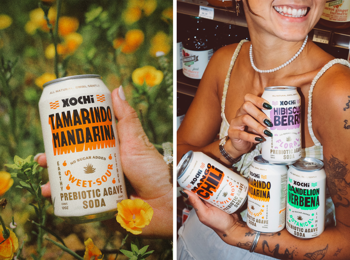 Xochi Prebiotic Agave Soda 2