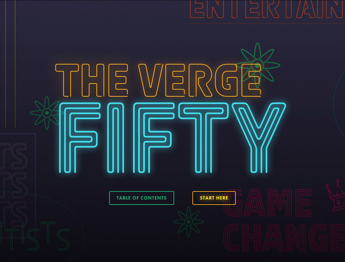 The Verge Fifty (2014) 1