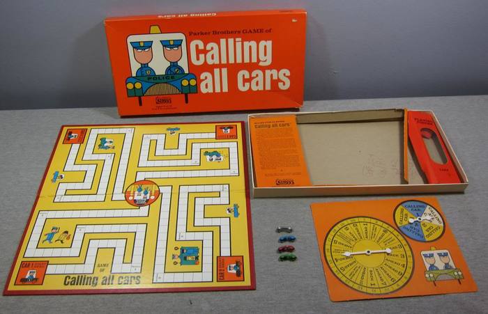 Calling All Cars board game, 3rd edition 3