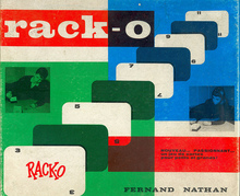 Rack-o game, French edition