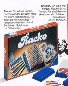 Racko (Rack-o), Ravensburger edition