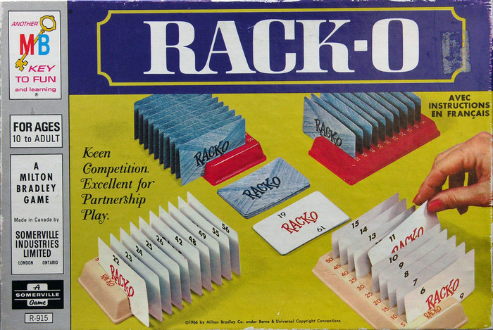 Rack-O, 1966 Canadian edition 1